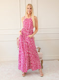 Pocketed Sleeveless Maxi Dress