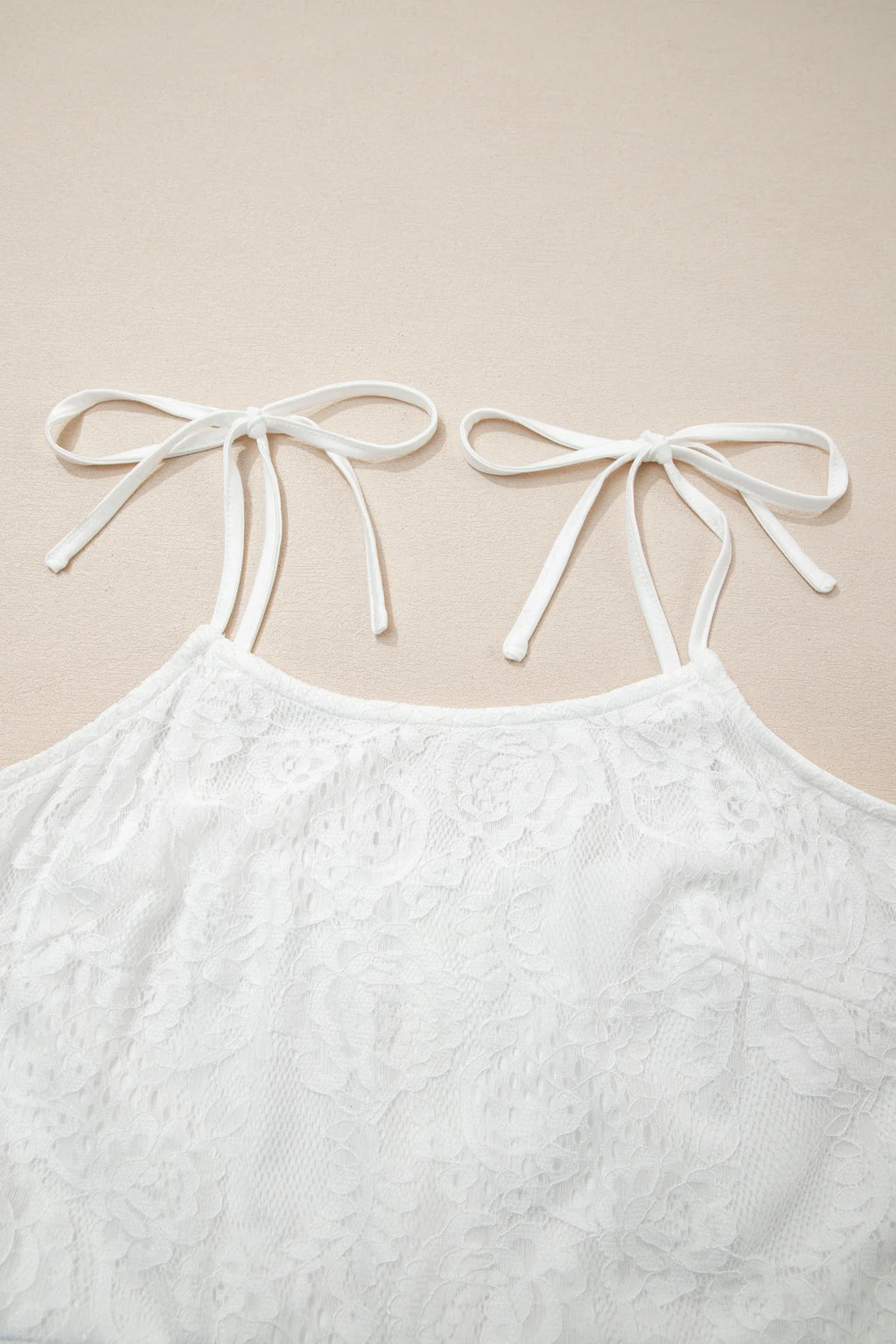 Lace Reverie Tie-Shoulder Dress | S-XL